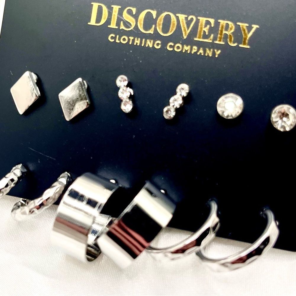 Discovery Silver Earring Collection